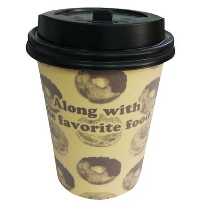 9oz使い捨て可能なコーヒーふたが付いている熱い飲み物の泡のコップ