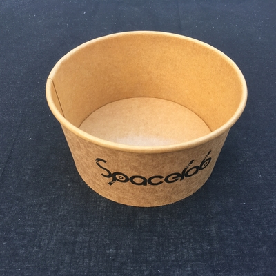 1100ml 32ozクラフトPaper Soup Bowl Food Grade Biodegradable Eco Paperの食品容器