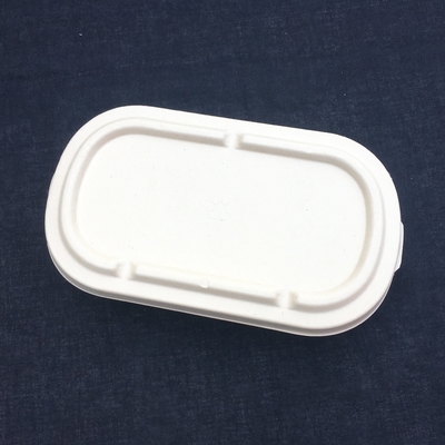 700ml 850ml 1000ml 100%のCompostable Lunch Box For Hotel Restaurant Unbleached