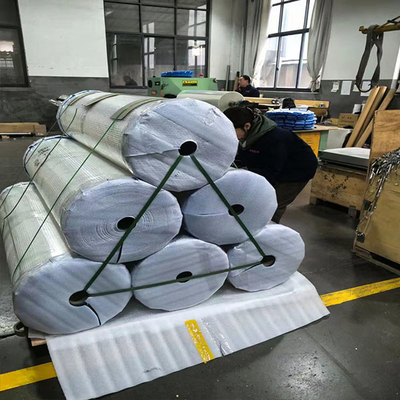 OPP ペット 透明 透明 プラスチック 顔シールド ラベル用のパッキングロールフィルム