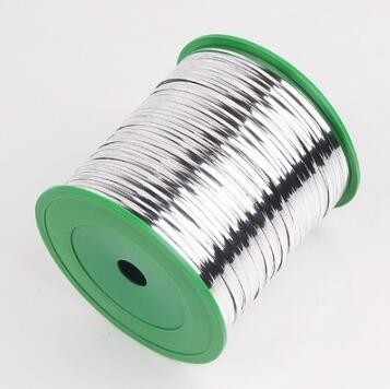6~15cmの金と銀のケーブルロープ,パン,食べ物,プレゼントのカラフルなケーブルロープ,密封式トウィストロープロープ
