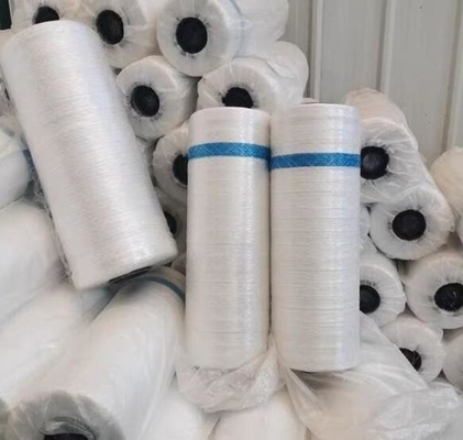 バージン HDPE 農業 シラージュ バレ 巻き網 丸い バレ フィーダーネット ハイレイ バル ワープネット