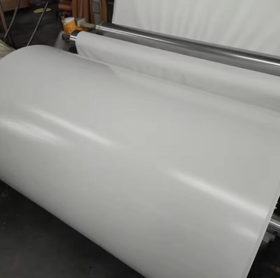 白色 固体色 白色 複合板とMDF板の裏面のためのPU葉紙 家具のための装飾用紙