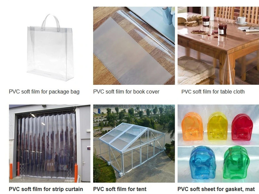 柔らかい粘着剤 透明フィルム 色の付いた PVC フレスト 色の付いた 鮮やかな粘着剤 PVC フィルム
