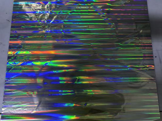 12mic PET/17mic bopp ホログラフィック金属化プライマーコーティング