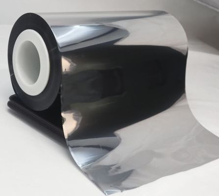 12micronポリプロピレンの包装のためのBoppによってアルミニウムで処理される黒いフィルム ロール