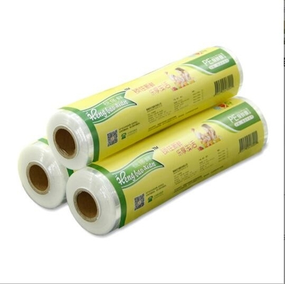 FamilyカスタマイズされたUse Strong 30cm 10m Food Wrap FilmのPE Cling Anti Puncture
