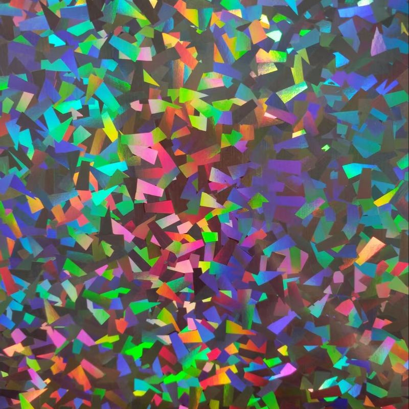 12mic PET/17mic bopp ホログラフィック金属化プライマーコーティング